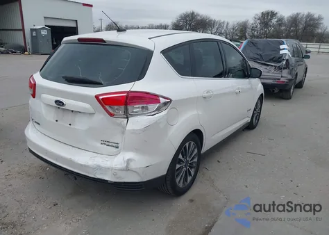 2017 Ford C-Max Hybrid Titanium from USA, damaged, VIN 1FADP5DU0HL112305